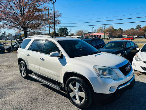 2010 GMC Acadia for sale at Carpro Auto Sales in Chesapeake VA