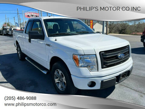 2013 Ford F-150 for sale at PHILIP'S MOTOR CO INC in Haleyville AL