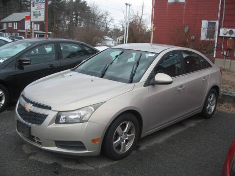 2012 Chevrolet Cruze for sale at Joks Auto Sales & SVC INC in Hudson NH