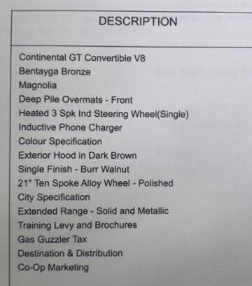 2020 Bentley Continental GTC V8