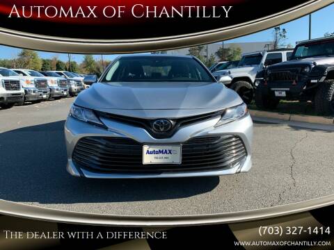 2018 Toyota Camry for sale at Automax of Chantilly in Chantilly VA
