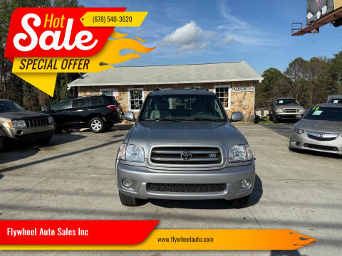 2003 Toyota Sequoia for sale at Flywheel Auto Sales Inc in Woodstock GA