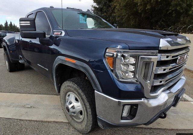 Used 2020 GMC Sierra 3500HD SLE with VIN 1GT59TEY7LF218062 for sale in Bloomington, IL