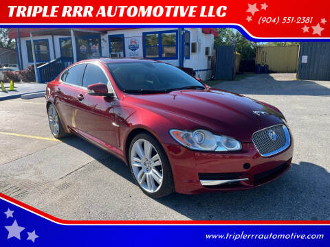 2009 Jaguar XF for sale at TRIPLE RRR AUTOMOTIVE LLC in Jacksonville FL