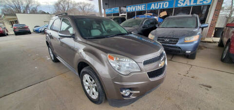 2012 Chevrolet Equinox for sale at Divine Auto Sales LLC in Omaha NE