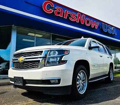 2015 Chevrolet Tahoe for sale at CarsNowUsa LLc in Monroe MI