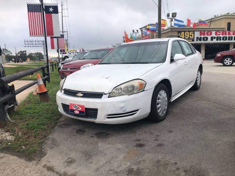 2010 Chevrolet Impala for sale at FREDY CARS FOR LESS in Houston TX