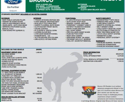 2023 Ford Bronco Big Bend
