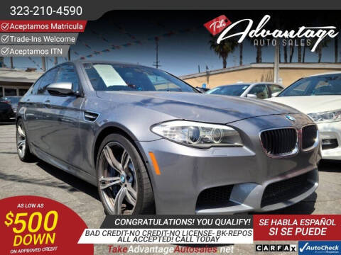 2013 BMW M5 for sale at ADVANTAGE AUTO SALES INC in Bell CA