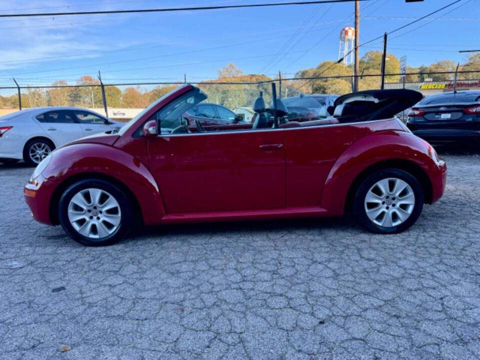 2010 Volkswagen New Beetle Convertible for sale at ICars Motors LLC in Gainesville, GA