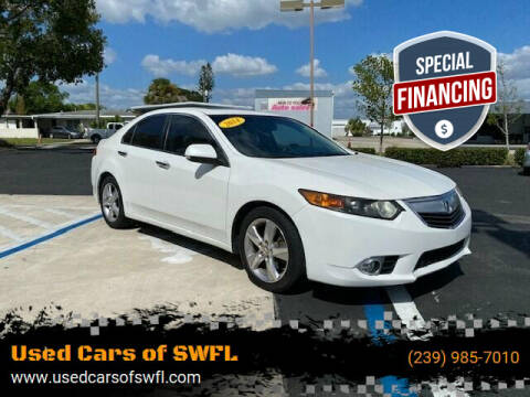 2014 Acura TSX for sale at Used Cars of SWFL in Fort Myers FL