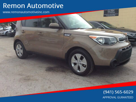 2015 Kia Soul for sale at Remon Automotive in Saint Petersburg FL