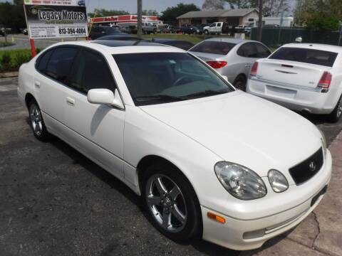 1999 Lexus GS 400 for sale at LEGACY MOTORS INC in New Port Richey FL