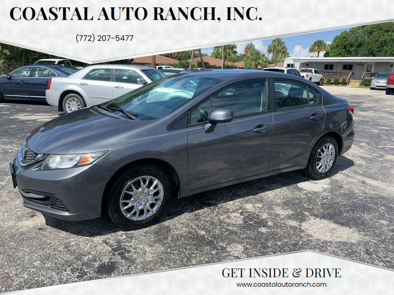 2013 Honda Civic for sale at Coastal Auto Ranch, Inc in Port Saint Lucie FL
