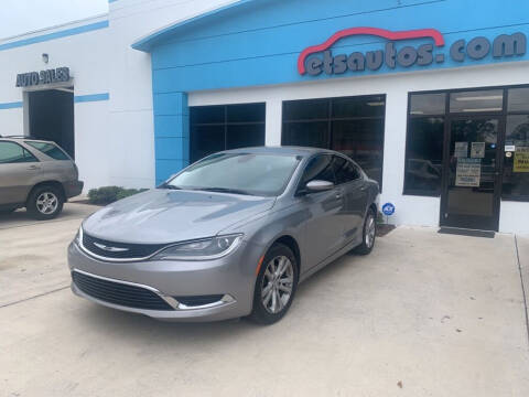 2015 Chrysler 200 for sale at ETS Autos Inc in Sanford FL