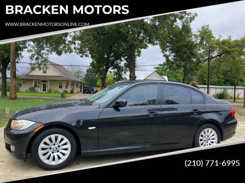 2009 BMW 3 Series for sale at BRACKEN MOTORS in San Antonio TX