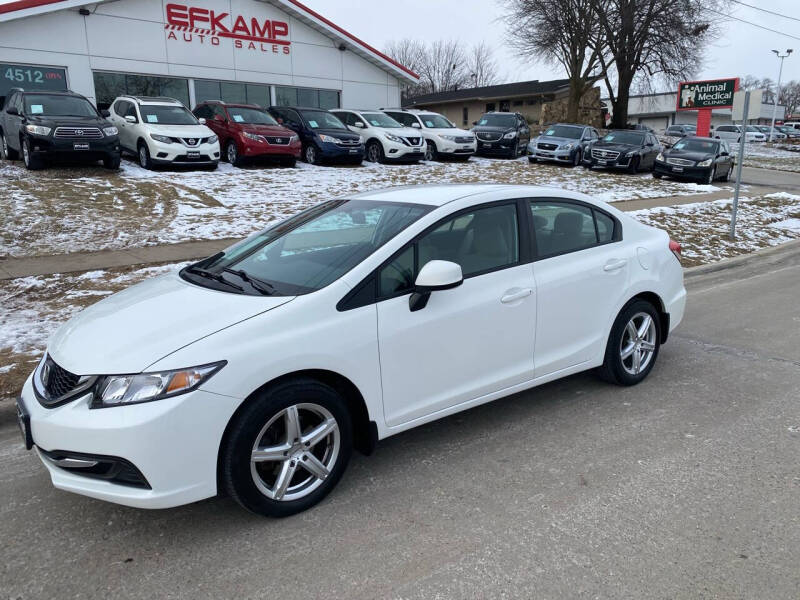 2013 Honda Civic for sale at Efkamp Auto Sales in Des Moines IA