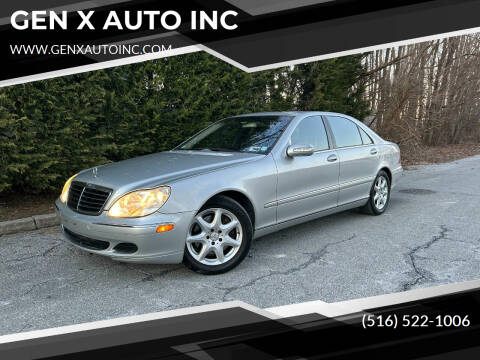 2004 Mercedes-Benz S-Class for sale at GEN X AUTO INC in Islip NY