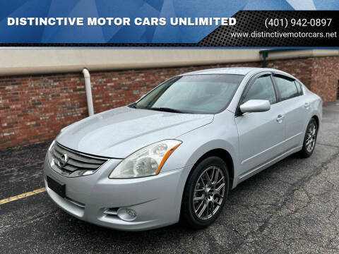 2011 Nissan Altima for sale at DISTINCTIVE MOTOR CARS UNLIMITED in Johnston RI