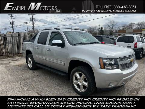 2011 Chevrolet Avalanche for sale at Empire Motors LTD in Cleveland OH