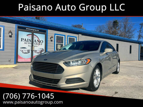 2015 Ford Fusion for sale at Paisano Auto Group LLC in Cornelia GA