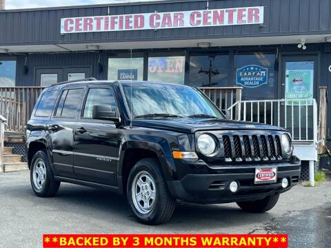 2017 Jeep Patriot for sale at CERTIFIED CAR CENTER in Fairfax VA