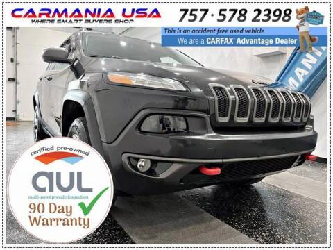 2014 Jeep Cherokee for sale at CARMANIA USA in Chesapeake VA
