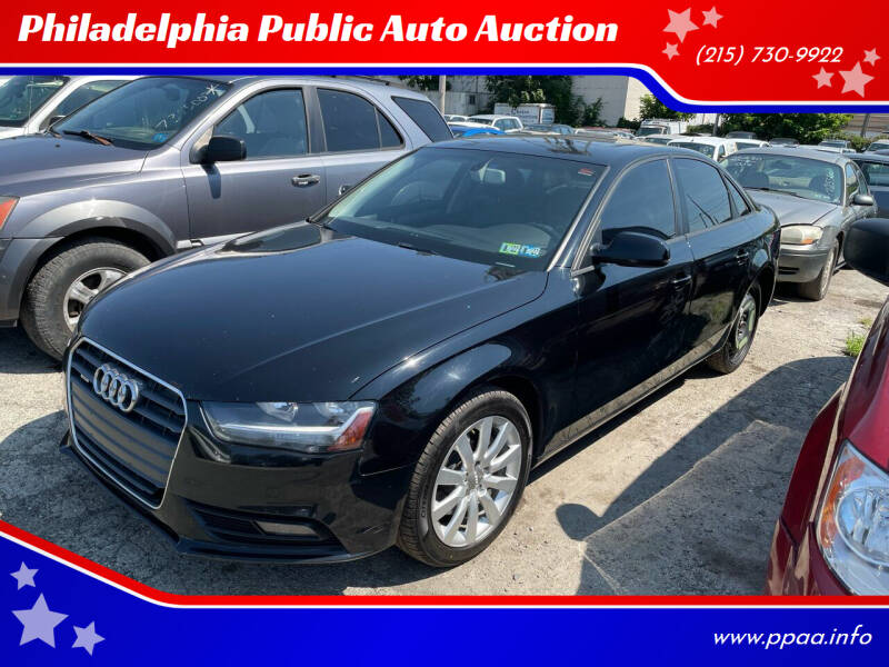 2014 Audi A4 for sale at Philadelphia Public Auto Auction in Philadelphia PA