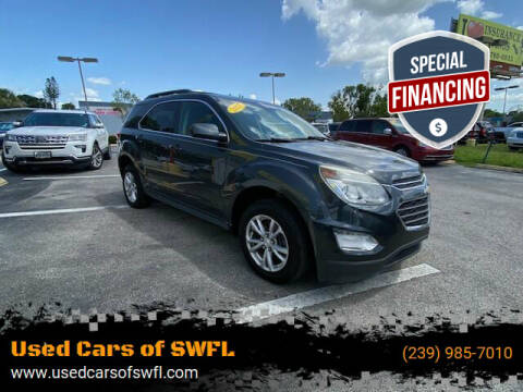 2017 Chevrolet Equinox for sale at Used Cars of SWFL in Fort Myers FL