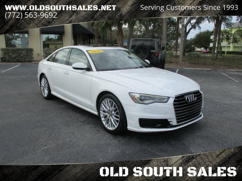 2016 Audi A6 for sale at OLD SOUTH SALES in Vero Beach FL