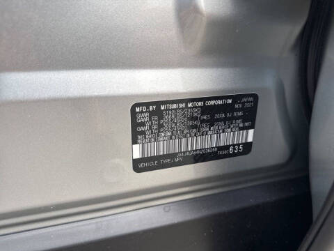 2022 Mitsubishi Outlander SE