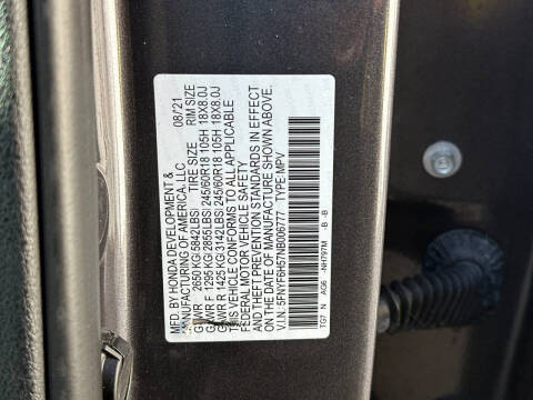2022 Honda Pilot EX-L