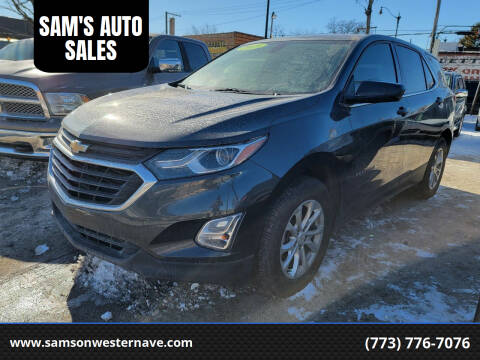 2019 Chevrolet Equinox for sale at SAM'S AUTO SALES in Chicago IL