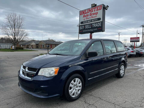 2014 Dodge Grand Caravan for sale at Unlimited Auto Group in West Chester OH
