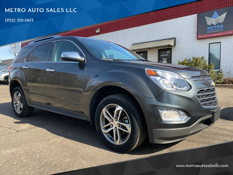 2017 Chevrolet Equinox for sale at METRO AUTO SALES LLC in Lino Lakes MN