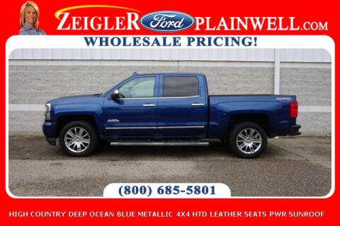 2016 Chevrolet Silverado 1500 for sale at Zeigler Ford of Plainwell - Jeff Bishop in Plainwell MI