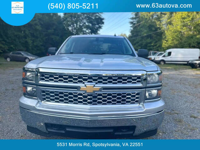 2014 Chevrolet Silverado 1500 for sale at 63 Auto Inc in Spotsylvania, VA