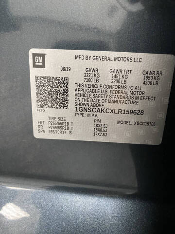 2020 Chevrolet Tahoe LS