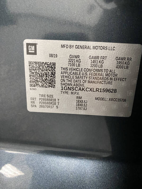 2020 Chevrolet Tahoe LS