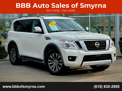 Nissan Armada For Sale in Smyrna TN BBB Auto Sales of Smyrna