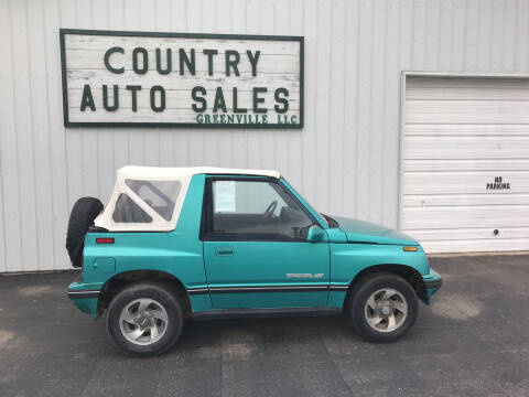 1993 GEO Tracker for sale at COUNTRY AUTO SALES LLC in Greenville OH