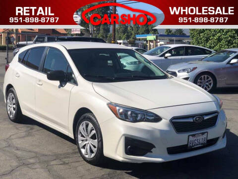 2018 Subaru Impreza for sale at Car SHO in Corona CA