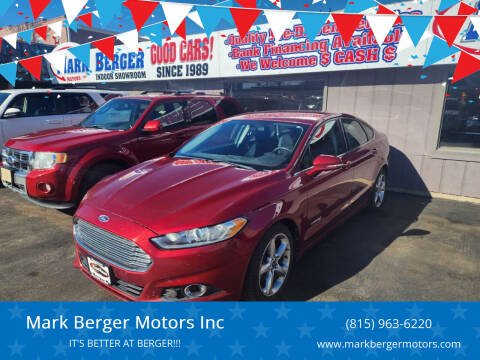 2013 Ford Fusion Hybrid for sale at Mark Berger Motors Inc in Rockford IL