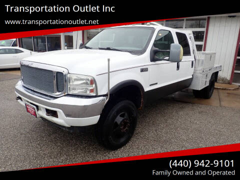 2001 Ford F-350 Super Duty for sale at Transportation Outlet Inc in Eastlake OH