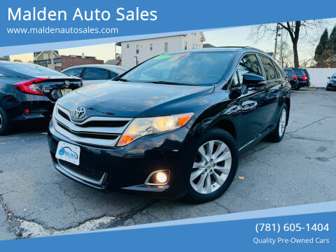 2013 Toyota Venza for sale at Malden Auto Sales in Malden MA