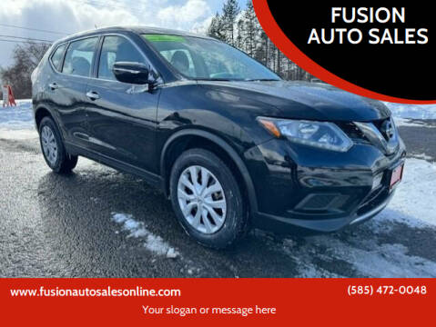 2015 Nissan Rogue for sale at FUSION AUTO SALES in Spencerport NY