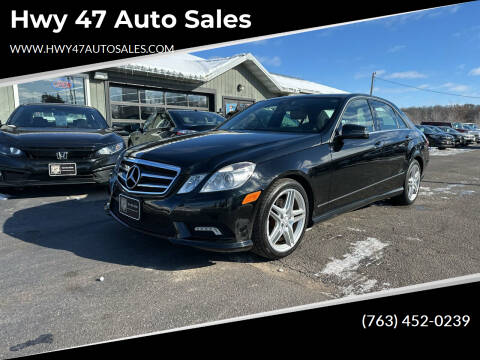 2011 Mercedes-Benz E-Class for sale at Hwy 47 Auto Sales in Saint Francis MN