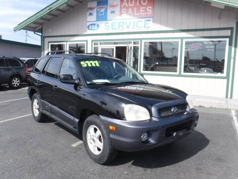 2003 Hyundai Santa Fe for sale at 777 Auto Sales and Service in Tacoma WA