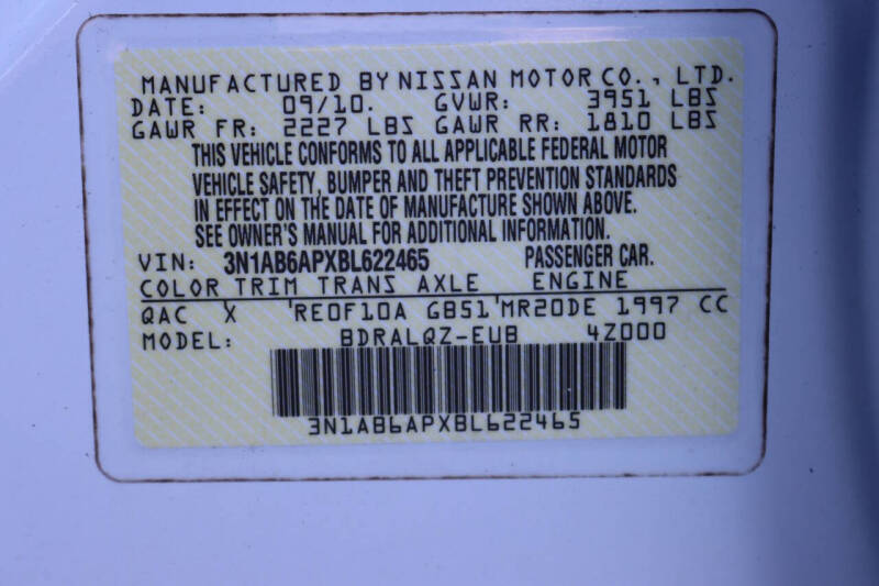 2011 Nissan Sentra 2.0 S