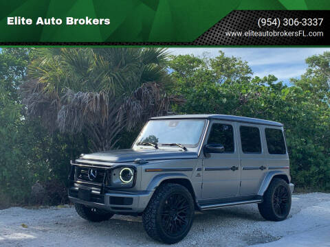 2020 Mercedes-Benz G-Class for sale at Elite Auto Brokers in Oakland Park FL